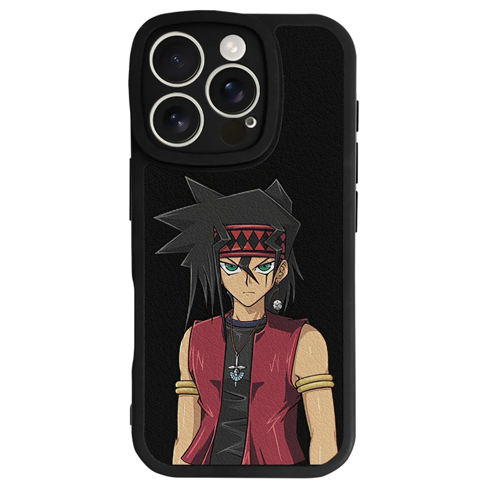 遊☆戯☆王 Yu-Gi-Oh! 【iPhone 16シリーズ対応】シリコンスマホケース（レザー調） 材質：シリコン